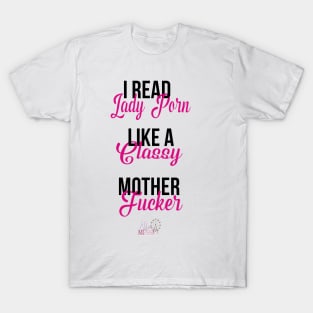 I read lady porn - light T-Shirt